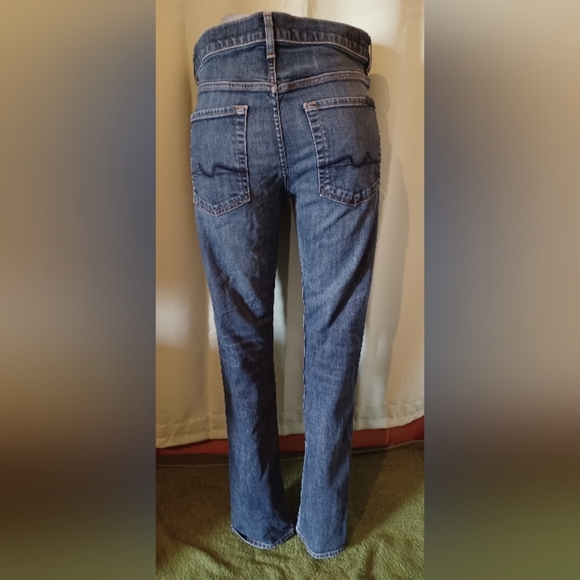 🍒 7 For All Man Kind Slimmy Denim Jeans - Picture 1 of 11